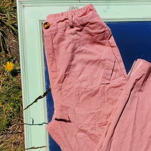 Casual Pink Cargos
